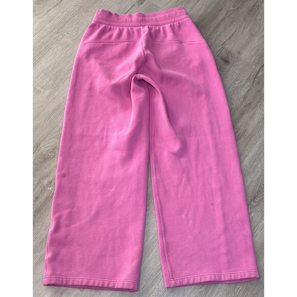 Lululemon Scuba Sweatpants Wide Leg Regular Sz XS Pink - Picture 2 of 5